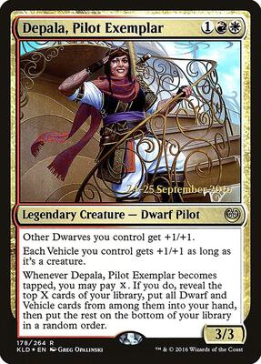 Depala, Pilot Exemplar #178 – Prerelease Cards (Rare)