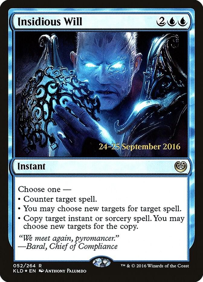 Insidious Will #52s — Kaladesh Promos