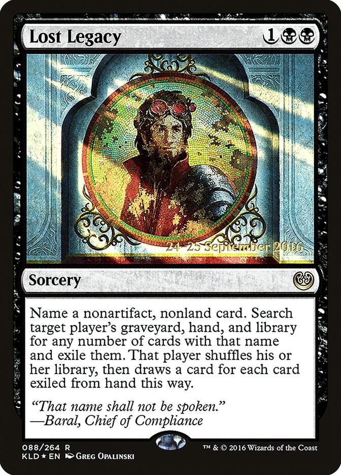 Lost Legacy #88s — Kaladesh Promos