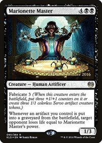 Marionette Master - Prerelease Cards - Magic: The Gathering card