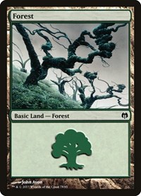 Forest (78) - Duel Decks: Heroes vs. Monsters - Magic: The Gathering card