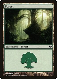 Forest (80) - Duel Decks: Heroes vs. Monsters - Magic: The Gathering card