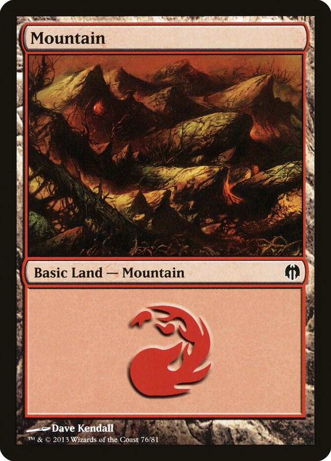 Mountain (76) 76 card