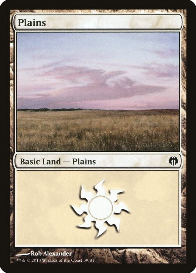 Plains (39) 39 card