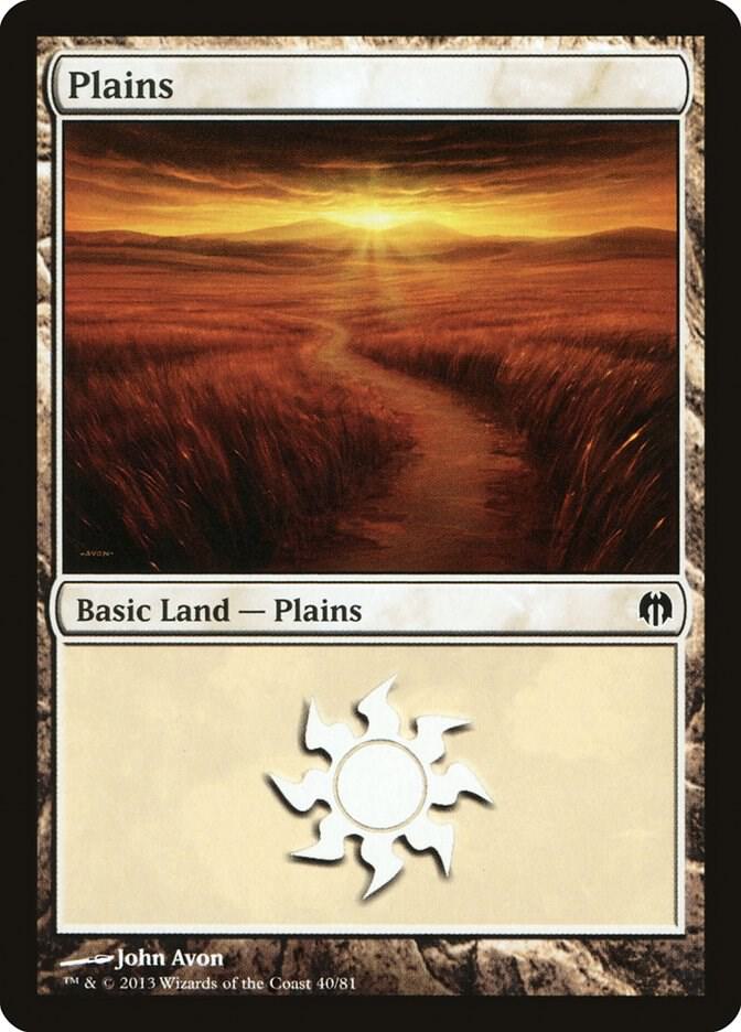 Plains (40) 40 card