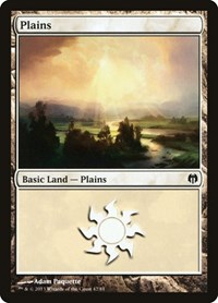Plains (42) - Duel Decks: Heroes vs. Monsters - Magic: The Gathering card