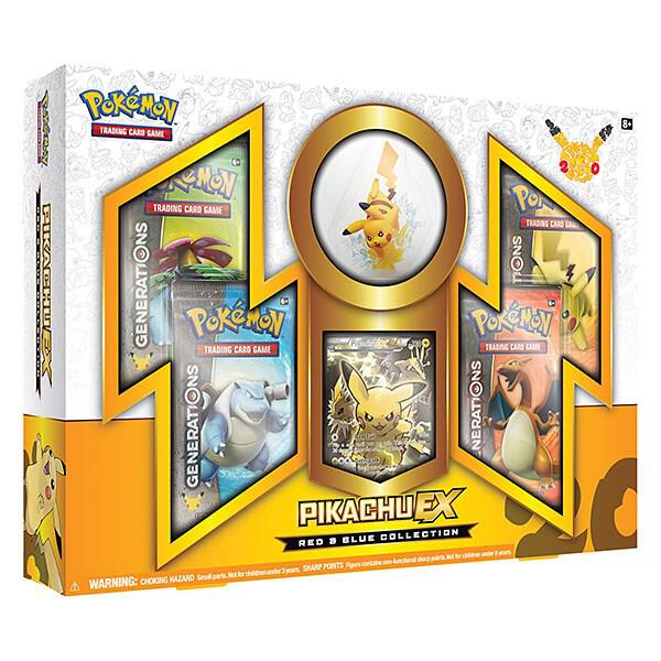 Red & Blue Collection [Pikachu EX] - Generations - Pokemon