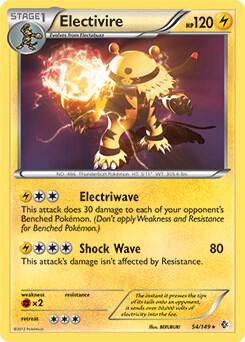 Electivire - 54/149 (BW Boundaries Crossed) 054/149 from Deck Exclusives