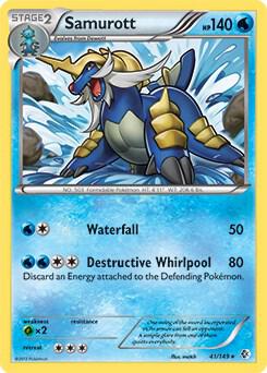 Samurott - 41/149 (BW Boundaries Crossed) 041/149 from Deck Exclusives