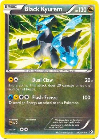 Black Kyurem - 100/149 (BW Boundaries Crossed) 100/149 from Deck Exclusives
