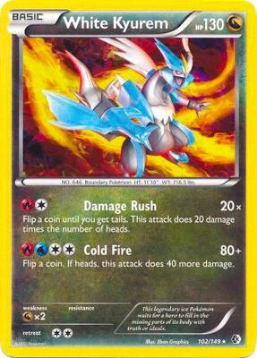 White Kyurem - 102/149 (BW Boundaries Crossed)
