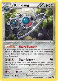 Klinklang - 73/114 (XY Steam Siege) 073/114 from Deck Exclusives