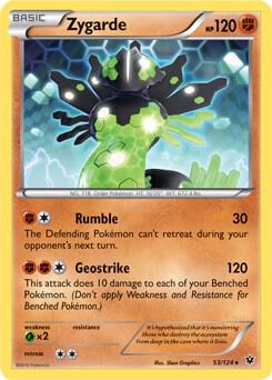Zygarde - 53/124 (XY Fates Collide) 053/124 from Deck Exclusives