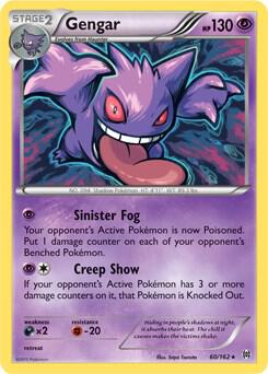 Gengar - 60/162 (XY BREAKthrough) 060/162 from Deck Exclusives
