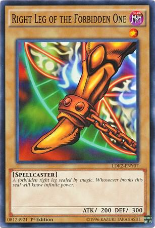Right Leg of the Forbidden One - Legendary Decks II - YuGiOh