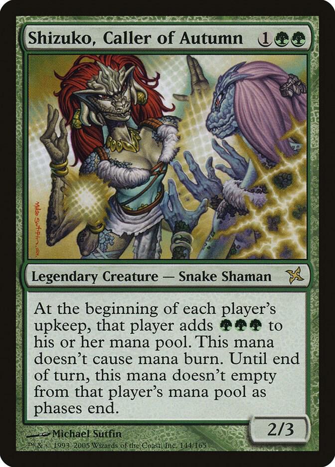 Shizuko, Caller of Autumn - Betrayers of Kamigawa - Magic: The
