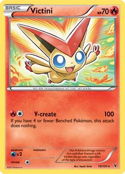 Victini - 15/101 (BW Noble Victories) 015/101 from Deck Exclusives