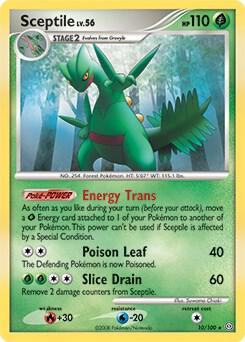 Sceptile - 10/100 (DP Stormfront) 010/100 from Deck Exclusives