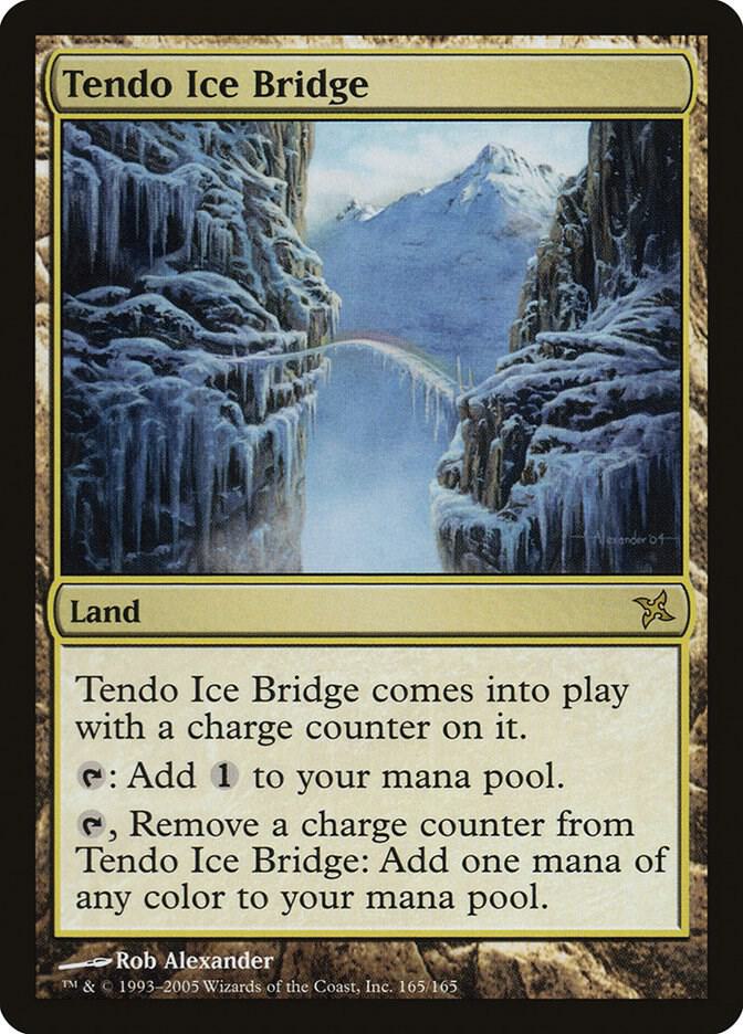 MTG 【Foil】氷の橋、天戸/Tendo Ice Bridge[BOK] Tendo Ice Bridge