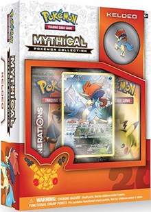 Mythical Pokemon Collection Box [Keldeo] from Generations Pokemon card image