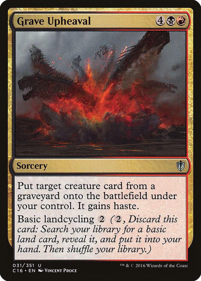 Grave Upheaval 31 card