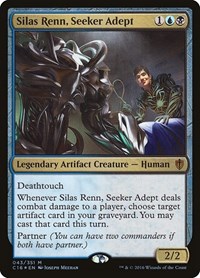 Silas Renn, Seeker Adept - Commander 2016 - Magic: The Gathering card