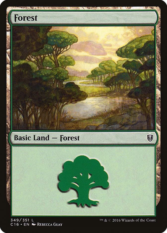 Forest (349) 349 card