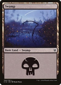 Swamp (344) (Commander 2016)