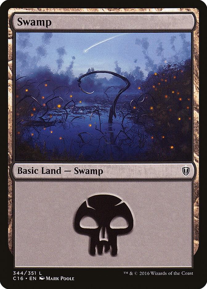 Swamp (344) 344 card