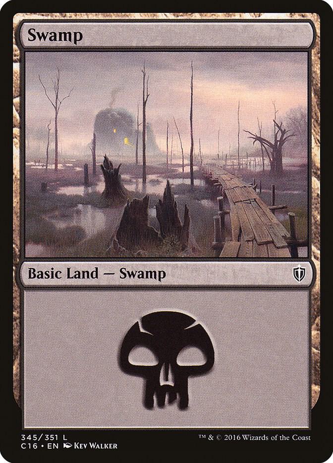 Swamp (345) 345 card