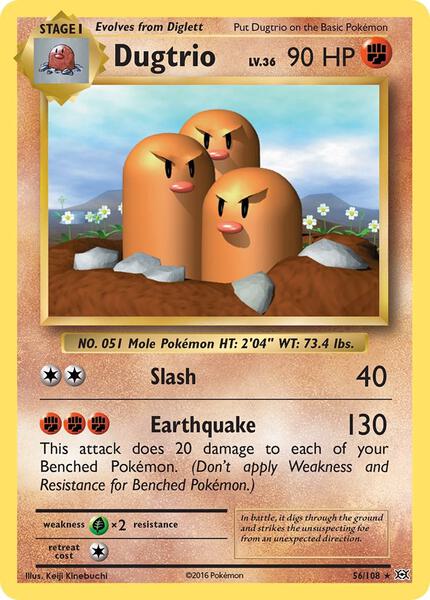 Dugtrio (Japanese) #056/102