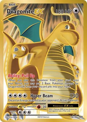 メガシンカイトEX ホロカード 360HP Dragonite EX (Full Art) - XY - Evolutions - Pokemon
