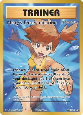 Misty's Determination トレーナーカード 2016 Breakpoint Misty's Determination #104/122 Pokémon Card