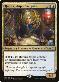 Hanna, Ship's Navigator (Commander 2016)
