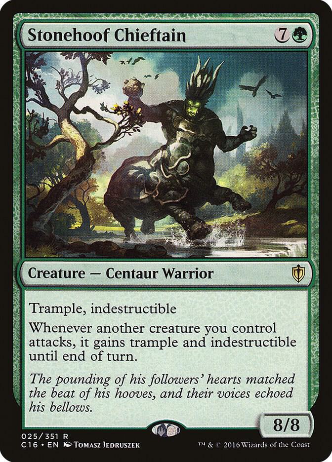 Stonehoof Chieftain 25 card