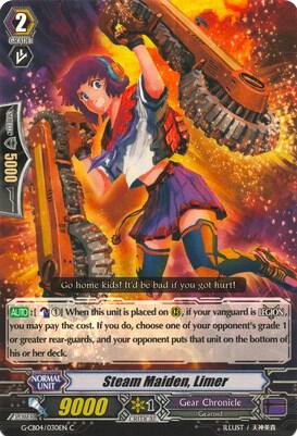 Steam Maiden, Limer