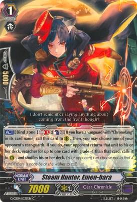 Steam Hunter, Emen-bara