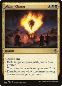 Abzan Charm - Commander 2016 - Magic: The Gathering card