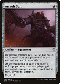 Assault Suit - Commander 2016 - Magic: The Gathering card