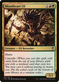 Bloodbraid Elf - Commander 2016 - Magic: The Gathering card