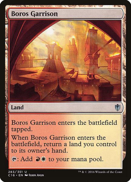 boros final fantasy mtg Garrison - Commander 2016 All cards will be carefully packed for safe transit Boros Burn // Commander (Joshua,