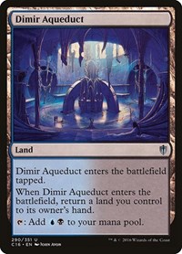 Dimir Aqueduct - Commander 2016 - Magic: The Gathering card