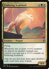 Enduring Scalelord - Commander 2016 - Magic: The Gathering card