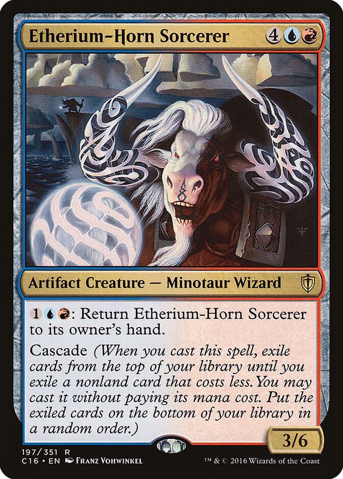 Etherium-Horn Sorcerer 197 card