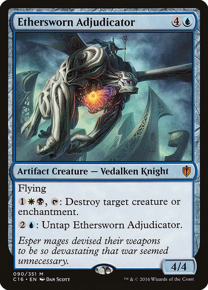 Ethersworn Adjudicator 90 card