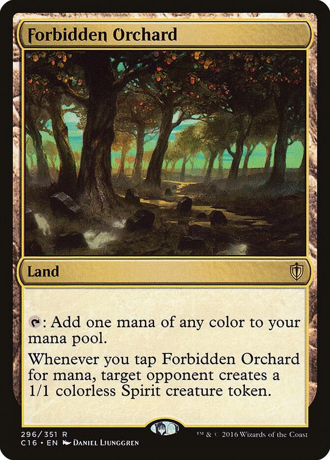 Forbidden Orchard - Commander 2016 - Magic: The Gathering