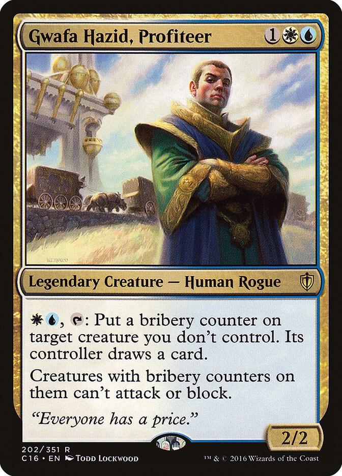 Gwafa Hazid, Profiteer 202 card
