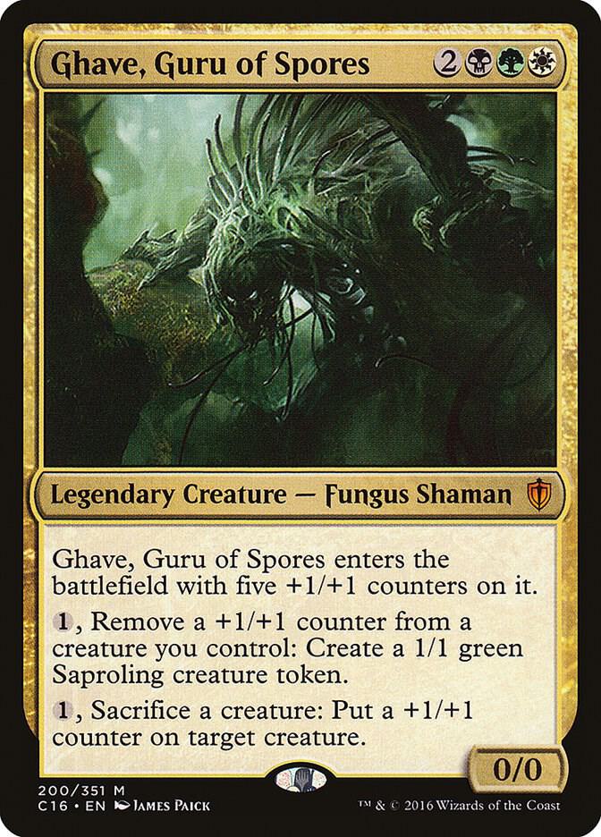 Ghave, Guru of Spores - Commander 2016 - Magic: The Gathering