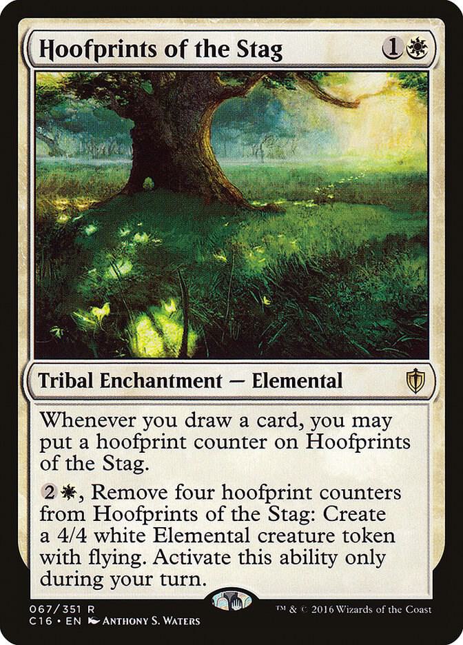 Hoofprints of the Stag 67 card