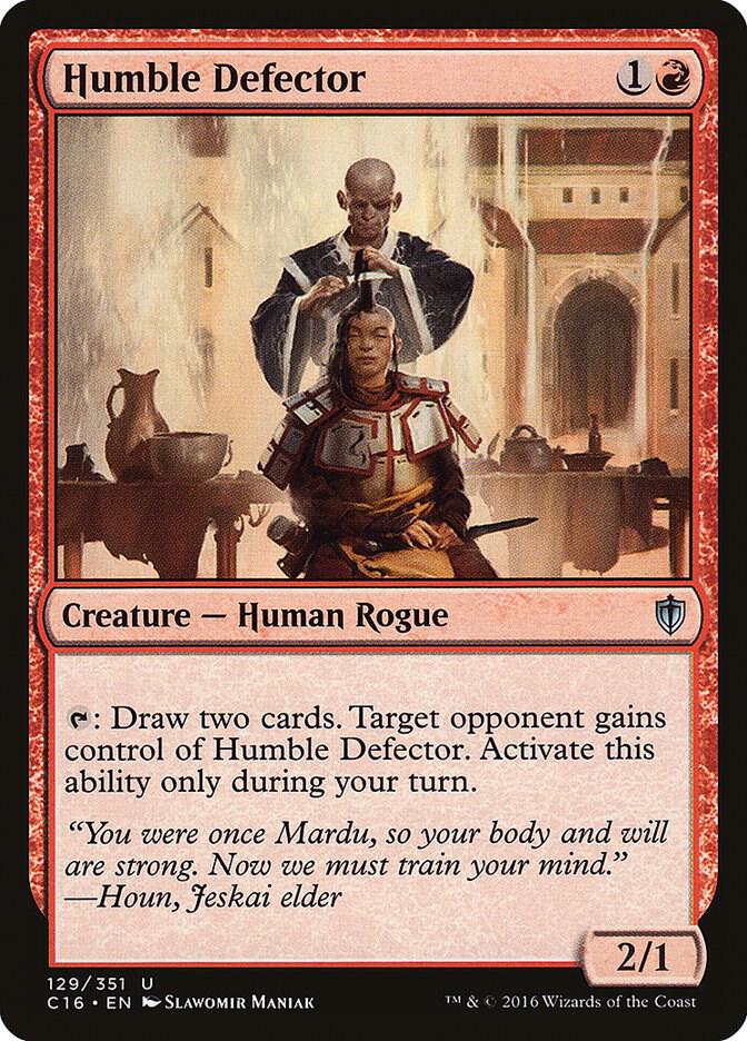 Humble Defector 129 card